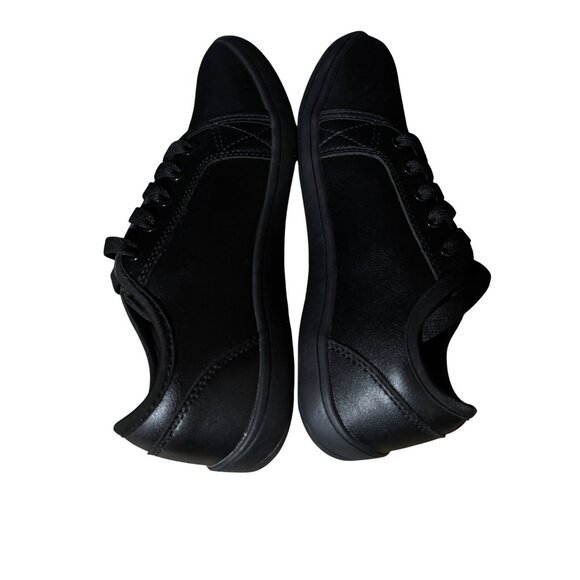 HOBIBEAR Minimalist Wide Toe Zero Drop Leather Shoes Sz 37 EU  6 US Womens Black - Picture 5 of 9